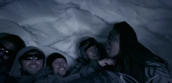 Team Bravo are victorious in shelter building challenge (Image credit: SAS: Who Dare Wins SU2C/4OD)