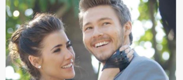 Thomas may affect Liam and Steffy's relationship. - [CBS / YouTube screencap Thomas may affect Liam and Steffy's relationship. - [CBS / YouTube screencap
