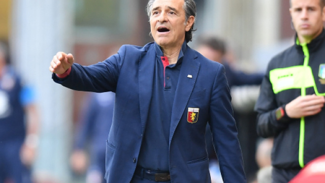 Cesare Prandelli, conferenza stampa per Spal Genoa