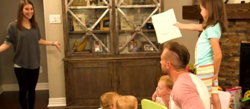 OutDaughtered: The quints and Blayke on Mother's day with Danielle and Adam Busby - Image credit - TLC UK / YouTube