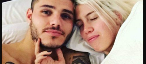 Wanda Nara e Mauro Icardi, coppia affiatata.