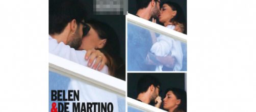 Belen e Stefano: i baci a Napoli sulla copertina di 'Chi'.