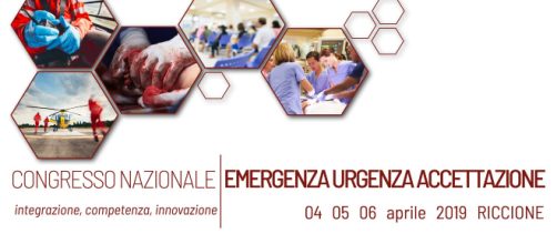 Locandina del Congresso Nazionale Emergenza Urgenza e Accettazione di Riccione