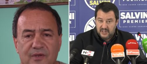 Lucano riabilitato, provoca Salvini: 'Io non scappo', il ministro risponde, 'Evviva'