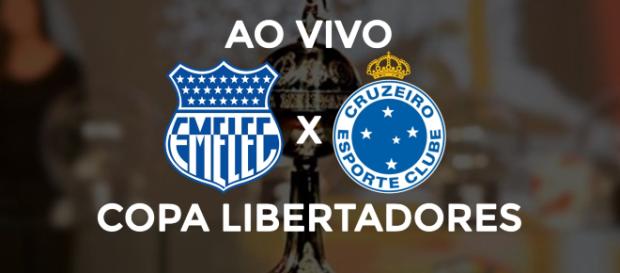 Emelec x Cruzeiro ao vivo (montagem Diogo Marcondes) Emelec x Cruzeiro ao vivo (montagem Diogo Marcondes)
