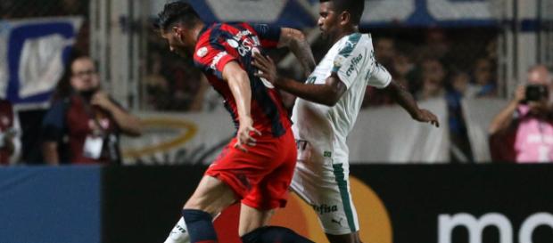 Palmeiras não se deu bem na Argentina. (Divulgação/Cesar Greco/Agência Palmeiras). Palmeiras não se deu bem na Argentina. (Divulgação/Cesar Greco/Agência Palmeiras).