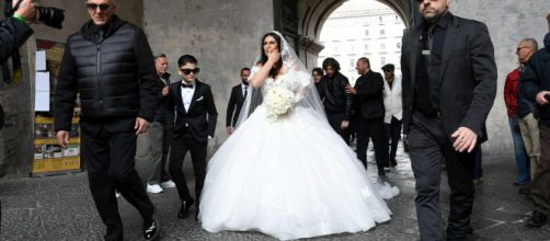 Napoli: matrimonio Tony e TIna Colombo