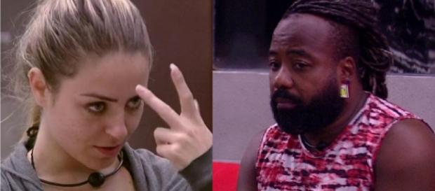 Paula e Rodrigo do BBB19. (Reprodução/ TV Globo) Paula e Rodrigo do BBB19. (Reprodução/ TV Globo)