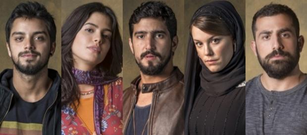 Personagens se tornaram suspeitos de assassinato. (Divulgação/Rede Globo) Personagens se tornaram suspeitos de assassinato. (Divulgação/Rede Globo)