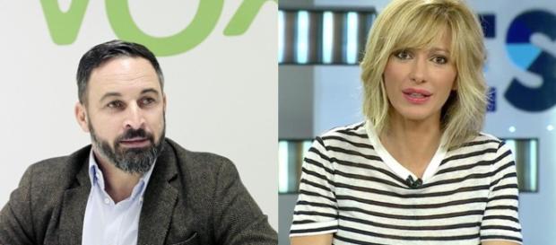 Santiago Abascal y Susanna Griso en imagen Santiago Abascal y Susanna Griso en imagen