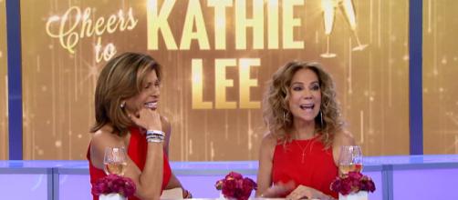 Kathie Lee Gifford treats fans to fun and gets sweetest salute from her kids on final Friday as Today co-host. [Image source:TODAY-YouTube]