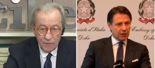 Vittorio Feltri attacca Giuseppe Conte