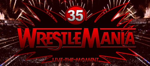WWE WrestleMania 35 logo - 7 Avril 2019 (reddit.com)