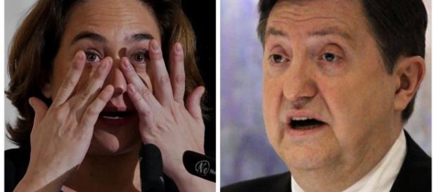 Ada Colau y Jiménez Losantos en imagen Ada Colau y Jiménez Losantos en imagen