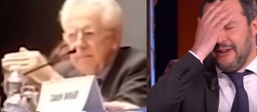 Salvini pubblica un video di Monti incerto sullo spread nel 2011