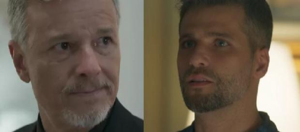 Sampaio tentará matar Gabriel de novo (Reprodução/TV Globo) Sampaio tentará matar Gabriel de novo (Reprodução/TV Globo)