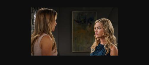 Shauna will soon reveal Flo's baby daddy. (Image Source: B&B Spoilers"YouTube.)