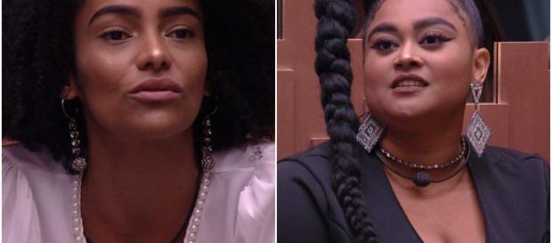 Gabi ou Rizia: uma delas será eliminada hoje. (Reprodução/Gshow) Gabi ou Rizia: uma delas será eliminada hoje. (Reprodução/Gshow)