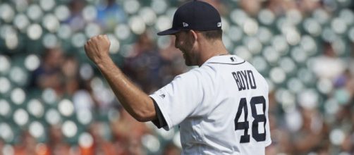Matthew Boyd and the Tigers are off to a great start. [Image via USA Today Sports/YouTube]