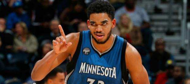Karl-Anthony Towns termine meilleur marqueur de la nuit NBA Karl-Anthony Towns termine meilleur marqueur de la nuit NBA