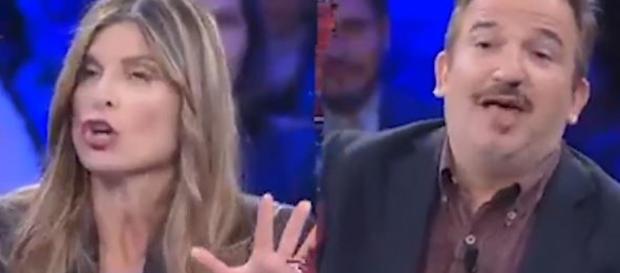 Laura Ravetto e Luca Telese protagonisti di uno scontro in tv Laura Ravetto e Luca Telese protagonisti di uno scontro in tv