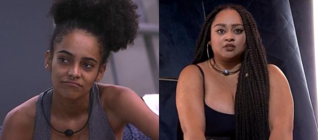 Rízia bate Gabi no Paredão. (Reprodução/Rede Globo) Rízia bate Gabi no Paredão. (Reprodução/Rede Globo)