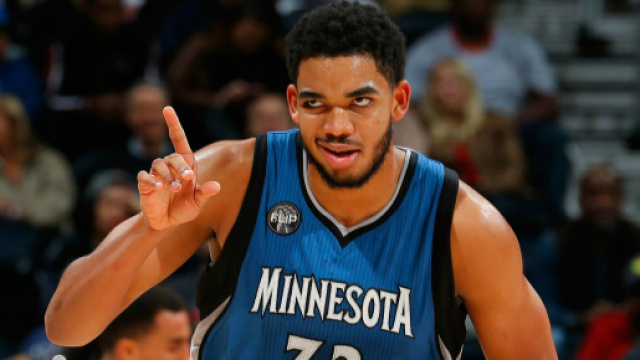 Karl-Anthony Towns termine meilleur marqueur de la nuit NBA