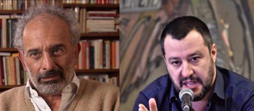 Gad Lerner ignorato alla conferenza stampa di Matteo Salvini e dei sovranisti