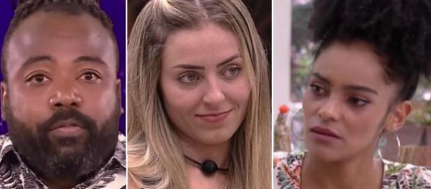 Gabi, Paula e Rodrigo no BBB19. (Fotomontagem/ TV Globo) Gabi, Paula e Rodrigo no BBB19. (Fotomontagem/ TV Globo)