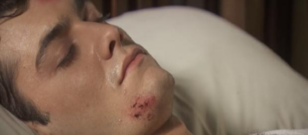 Il Segreto, Prudencio sul letto di morte Il Segreto, Prudencio sul letto di morte