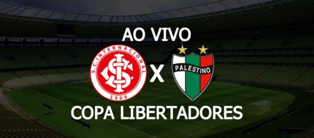 Inter x Palestino será transmitido ao vivo. (Fotomontagem/Diogo Marcondes) Inter x Palestino será transmitido ao vivo. (Fotomontagem/Diogo Marcondes)