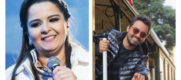 O sertanejo se divertiu com a nova dieta da amada. (Arquivo Blasting News) O sertanejo se divertiu com a nova dieta da amada. (Arquivo Blasting News)