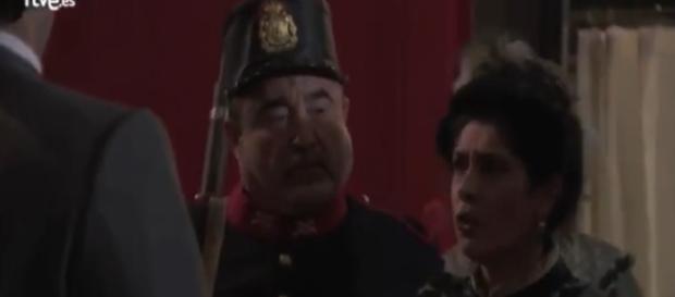 Una Vita: Rosina arrestata (fonte Youtube: Acacias 38) Una Vita: Rosina arrestata (fonte Youtube: Acacias 38)