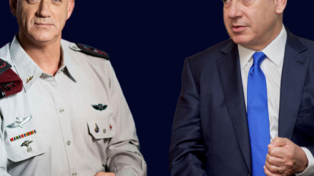 Gantz e Netanyahu, i due candidati premier israeliani.