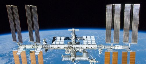 International Space Station after undocking of STS-132. [Image source/ NASA/Crew of STS-132, Wikimedia Commons]