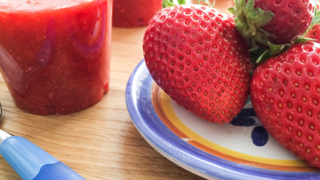 Granita alle fragole, ricetta originale siciliana