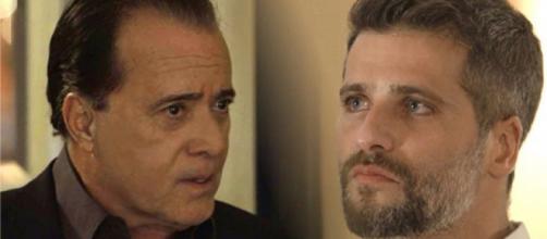 Gabriel e Olavo serão assassinados no último capítulo de 'O Sétimo Guardião'. (Divulgação/ TV Globo/GShow)