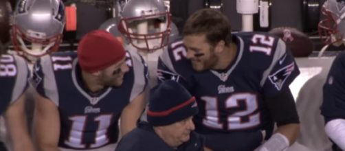 Tom Brady and Julian Edelman are close friends. [Image Source: NFL/YouTube]