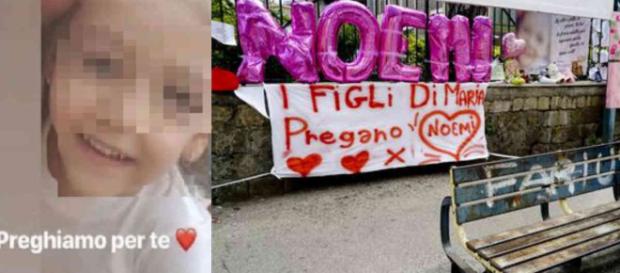 Le condizioni di Noemi sembrano decisamente migliorate Le condizioni di Noemi sembrano decisamente migliorate