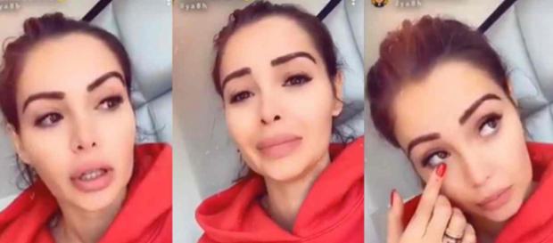 Nabilla 'au bout de sa vie' à cause de la grossesse, elle dévoile son visage couvert de boutons. Nabilla 'au bout de sa vie' à cause de la grossesse, elle dévoile son visage couvert de boutons.