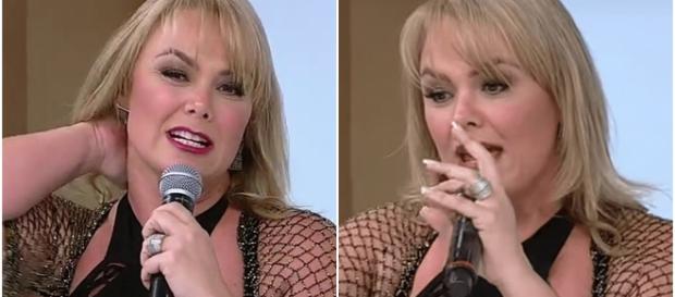 Ex-paquita falou sobre o caso no programa 'SuperPop'. (Reprodução/RedeTV) Ex-paquita falou sobre o caso no programa 'SuperPop'. (Reprodução/RedeTV)