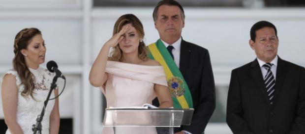 Michelle Bolsonaro pode estar na mira do MP. (Arquivo Blasting News) Michelle Bolsonaro pode estar na mira do MP. (Arquivo Blasting News)