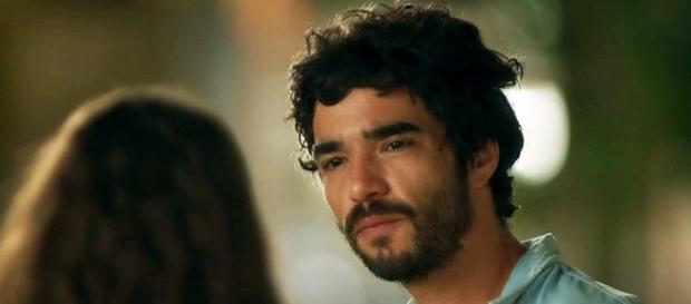 Ator interpreta o personagem Geandro em 'O Sétimo Guardião'. (Divulgação/TV Globo) Ator interpreta o personagem Geandro em 'O Sétimo Guardião'. (Divulgação/TV Globo)