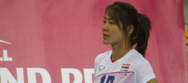 Nootsara Tomkom, capitano della Thailandia via wikipedia.org Nootsara Tomkom, capitano della Thailandia via wikipedia.org