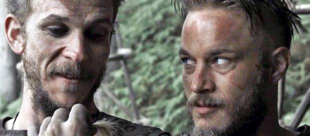 Floki e Ragnar em episódio de Vikings. (Divulgação/History) Floki e Ragnar em episódio de Vikings. (Divulgação/History)