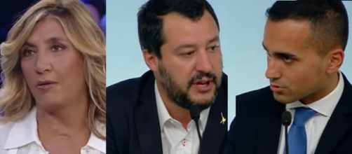 Myrta Merlino bacchetta Matteo Salvini e Luigi Di Maio