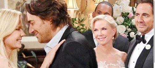 Ridge and Brooke's marriage falls apart after Hope divorces Liam. [The Bold and the Beautiful/YouTube/Screencap]