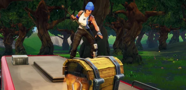 Looting change is coming to 'Fortnite.' [Source: In-game screenshot]