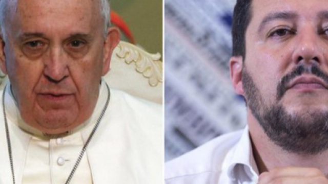 Il Ministro dell'Interno contro Papa Francesco: 'I morti in mare sono diminuiti'