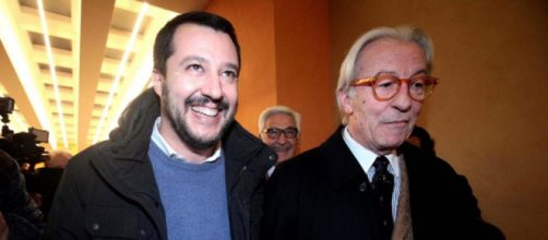 Matteo Salvini e Vittorio Feltri vanno a braccetto sulla legittima difesa